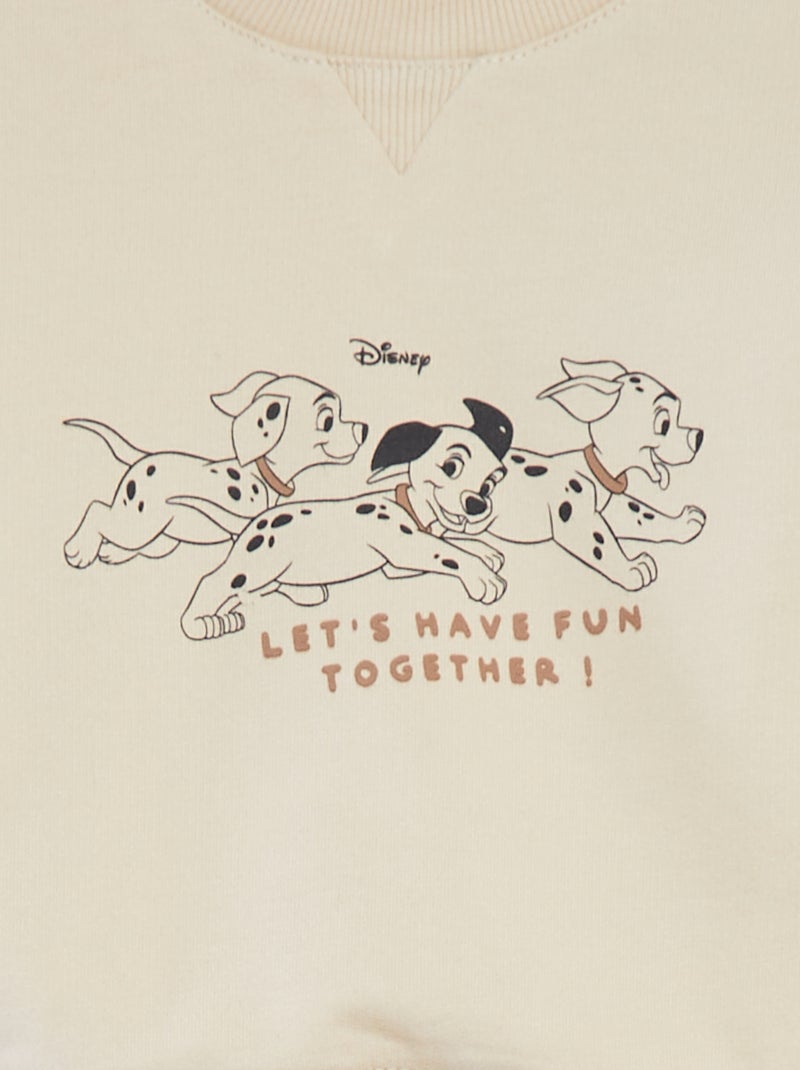 Completo felpa + joggers 'Disney' - 2 pezzi BEIGE - Kiabi