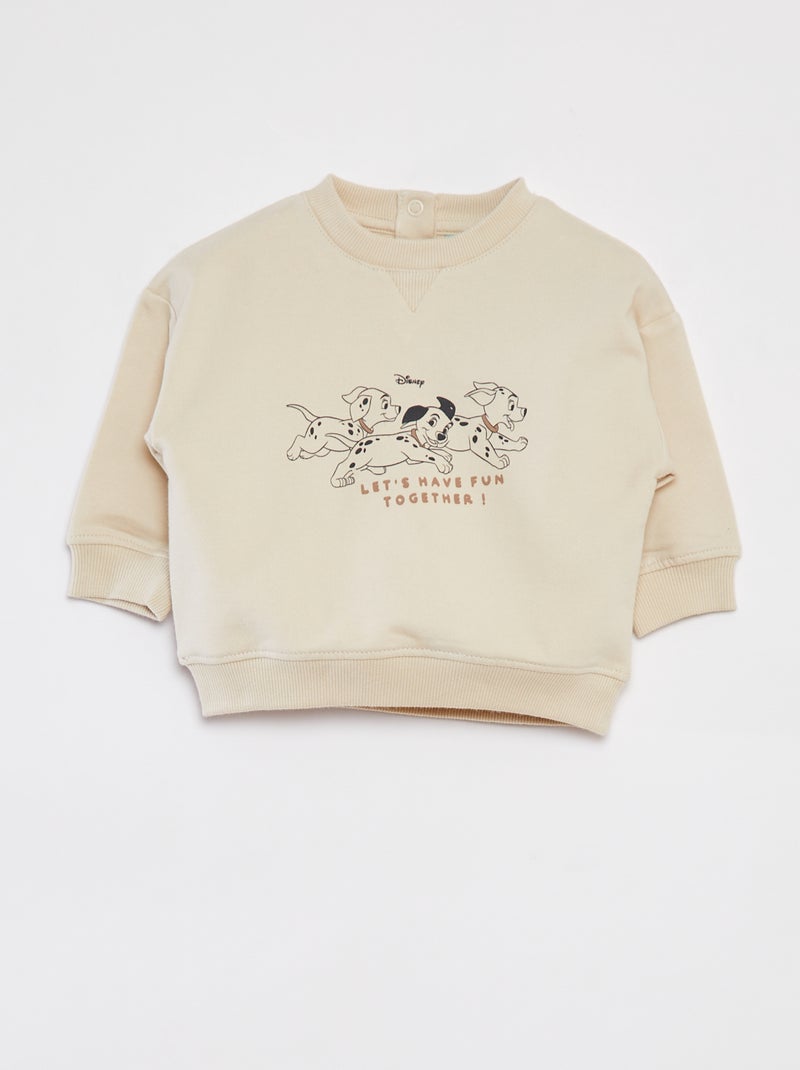 Completo felpa + joggers 'Disney' - 2 pezzi BEIGE - Kiabi