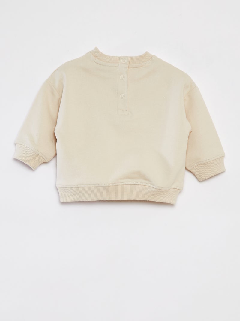 Completo felpa + joggers 'Disney' - 2 pezzi BEIGE - Kiabi