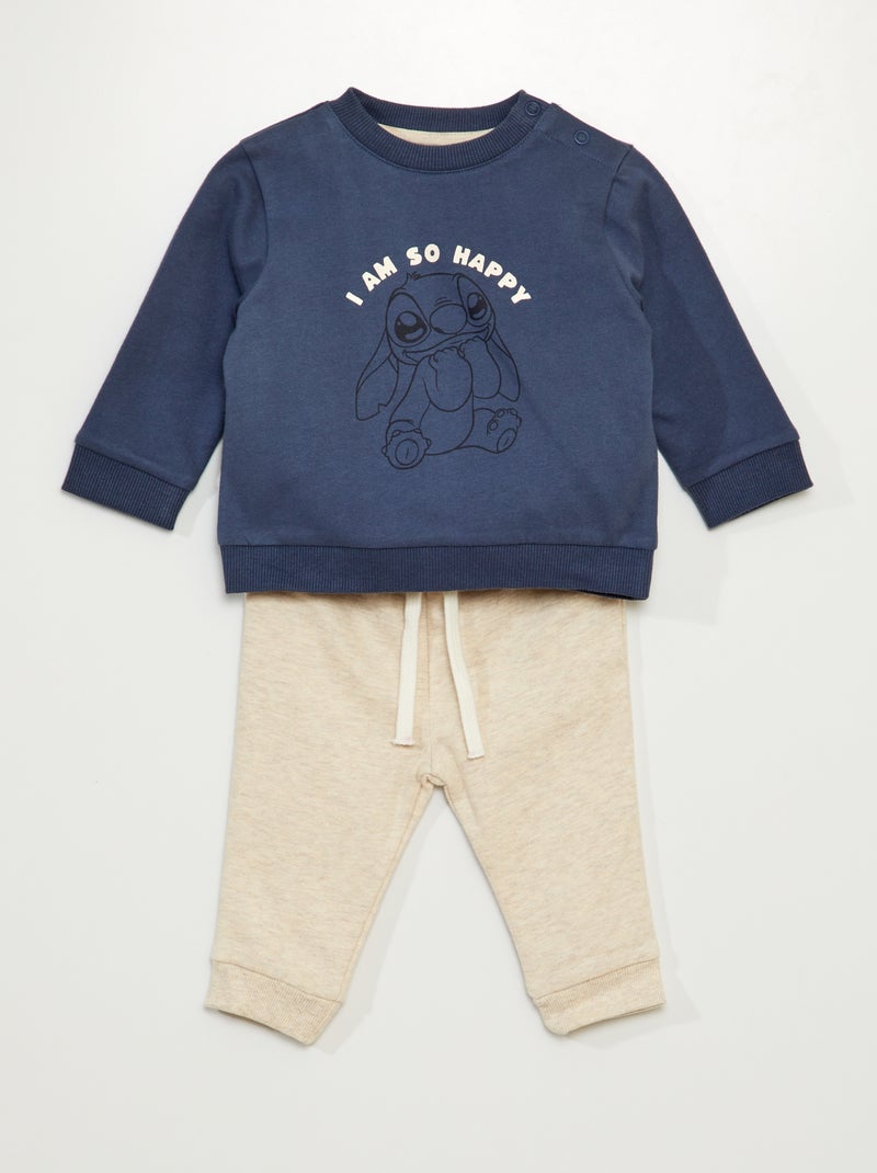 Completo felpa + joggers 'Disney' - 2 pezzi BLU - Kiabi