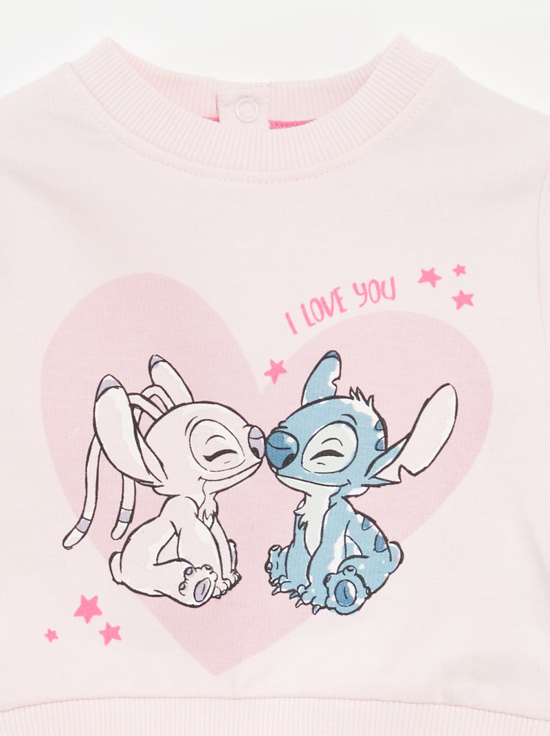 Completo felpa + joggers 'Disney' - 2 pezzi ROSA - Kiabi