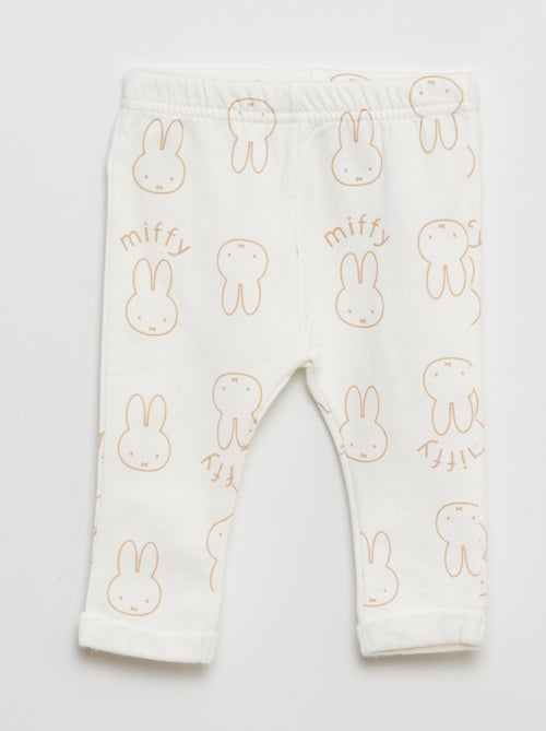 Completo felpa + joggers 'Miffy' - 2 pezzi - Kiabi