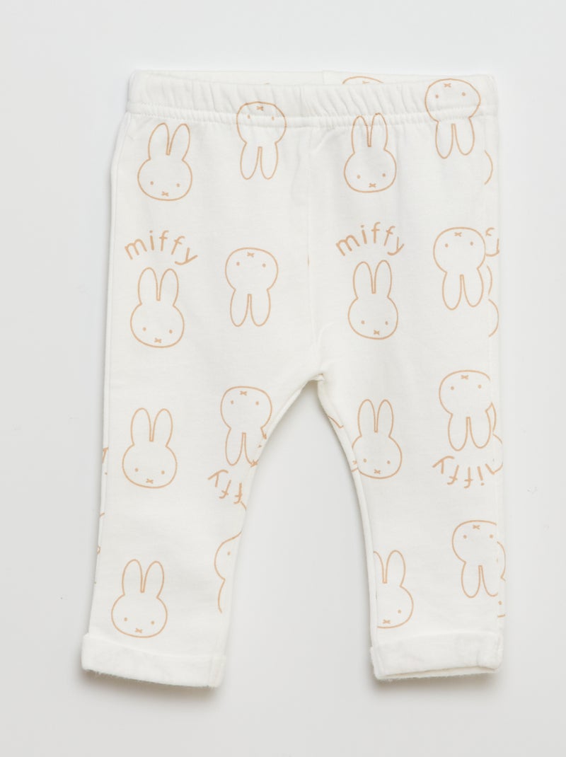 Completo felpa + joggers 'Miffy' - 2 pezzi GIALLO - Kiabi