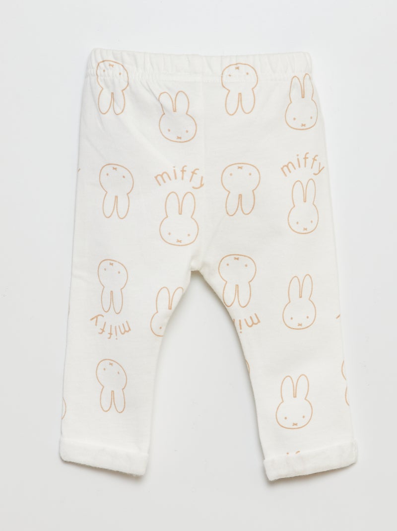 Completo felpa + joggers 'Miffy' - 2 pezzi GIALLO - Kiabi