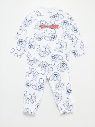 Completo felpa + joggers 'Tom & Jerry'