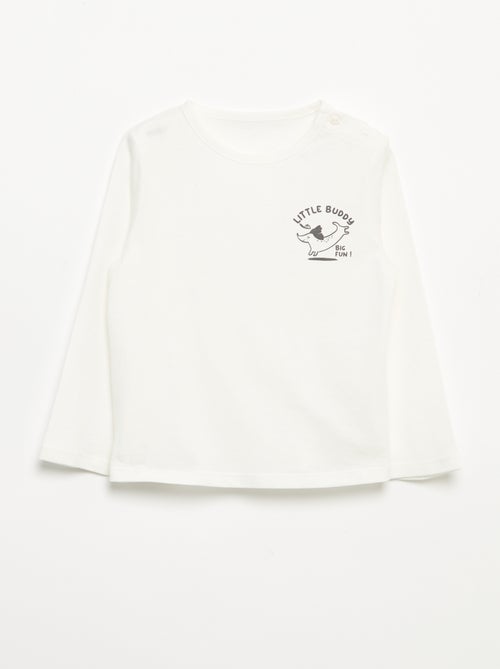 Completo felpa + jogging + t-shirt - 3 pezzi - Kiabi