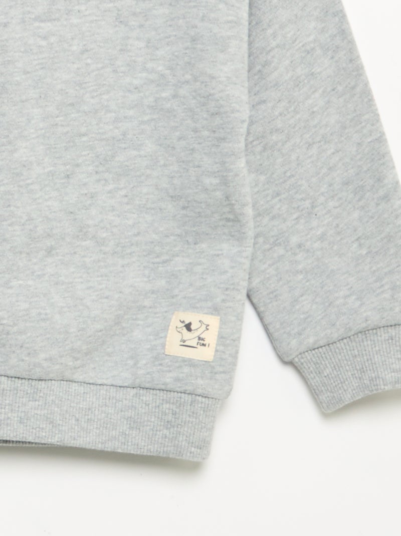Completo felpa + jogging + t-shirt - 3 pezzi Beige - Kiabi