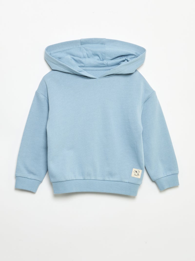 Completo felpa + jogging + t-shirt - 3 pezzi Blu - Kiabi