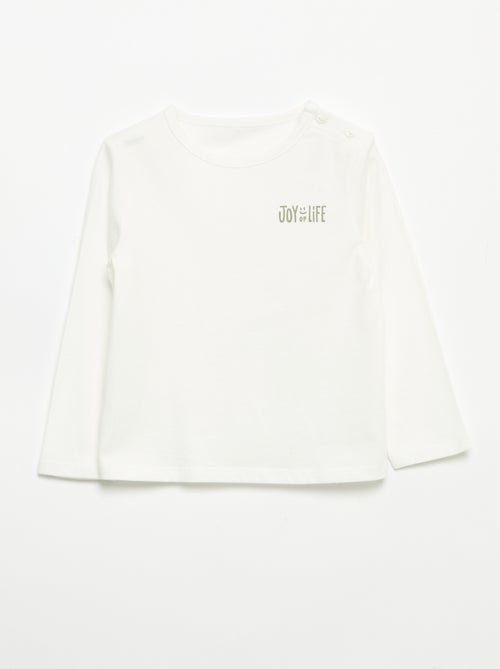 Completo felpa + jogging + t-shirt - 3 pezzi - Kiabi