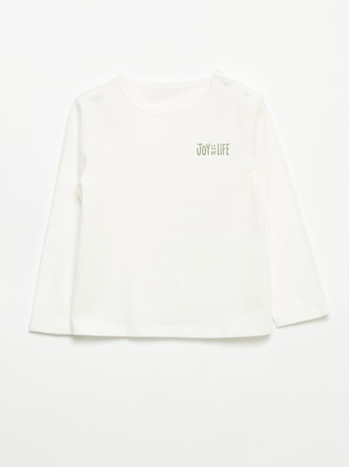Completo felpa + jogging + t-shirt - 3 pezzi - Kiabi Completo felpa + jogging + t-shirt - 3 pezzi - Kiabi