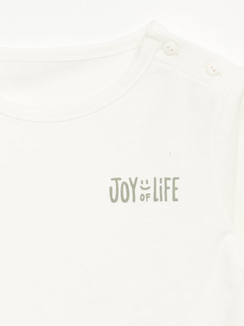 Completo felpa + jogging + t-shirt - 3 pezzi - Kiabi Completo felpa + jogging + t-shirt - 3 pezzi - Kiabi