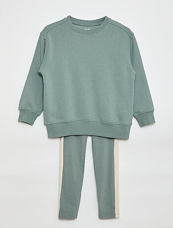 Completo felpa + leggings - 2 pezzi
