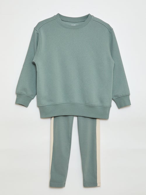 Completo felpa + leggings - 2 pezzi - Kiabi