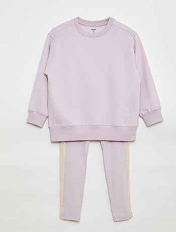 Completo felpa + leggings - 2 pezzi