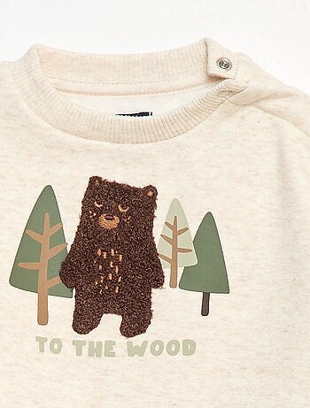 Completo felpa + leggings con animazione