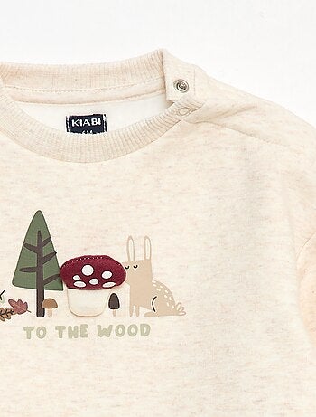 Completo felpa + leggings con animazione