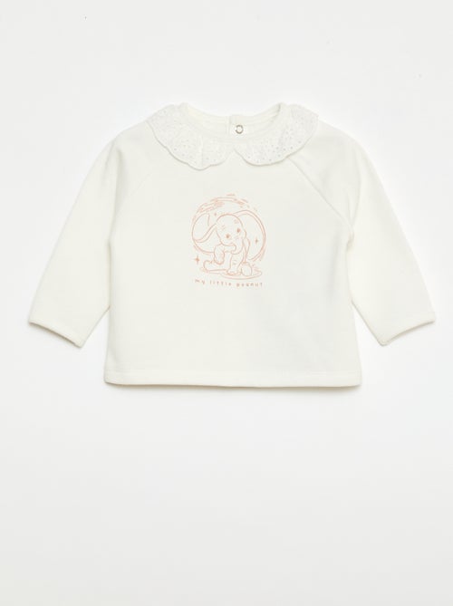 Completo Felpa + leggings + fascia "Dumbo" - 3 pezzi - Kiabi