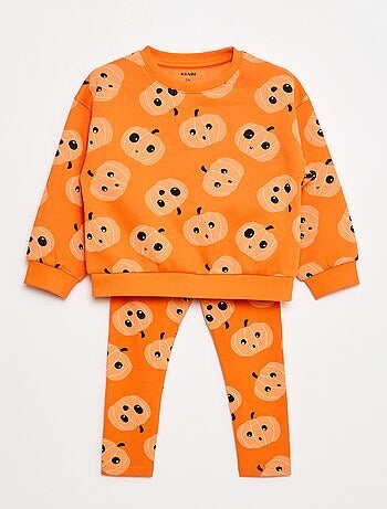 Completo felpa + leggings 'Halloween'