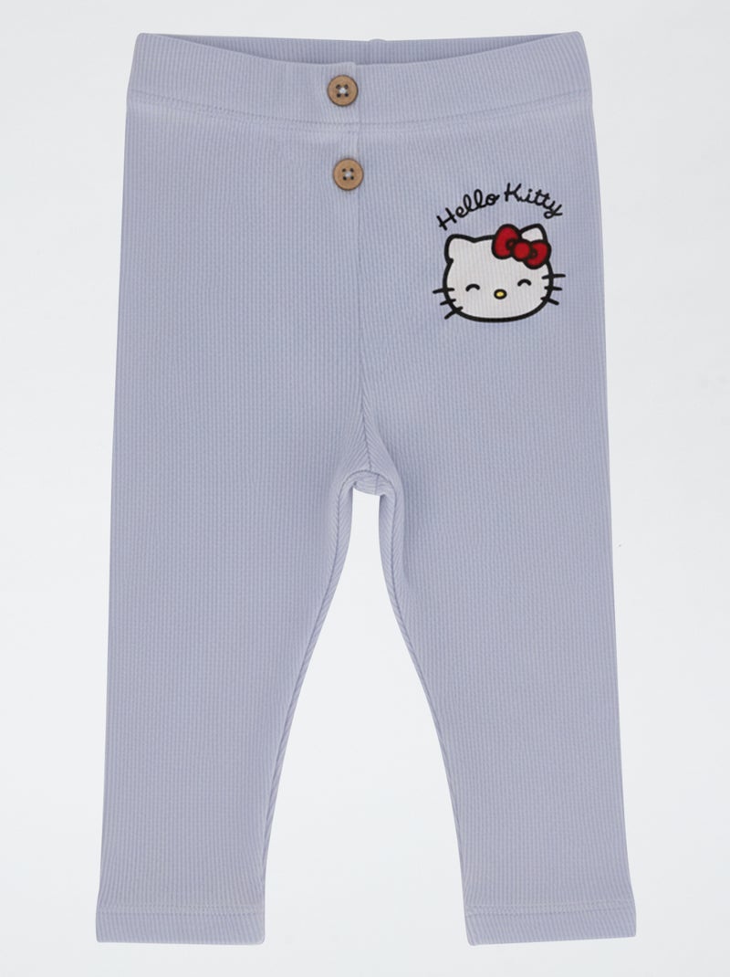 Completo felpa + leggings 'Hello Kitty' in cotone Blu - Kiabi