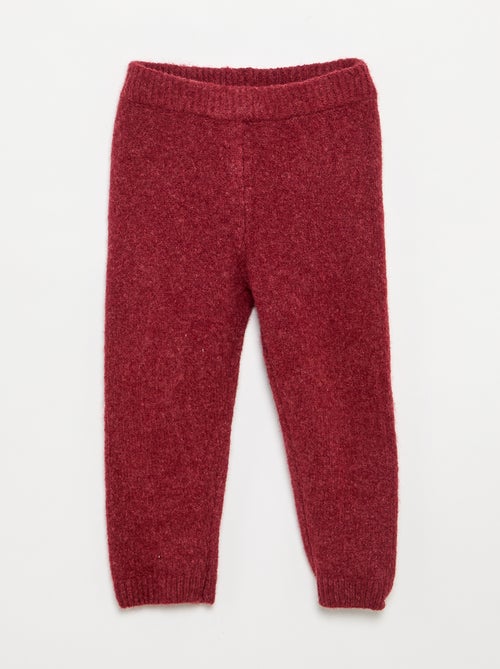 Completo felpa + leggings in maglia - 2 pezzi - Kiabi