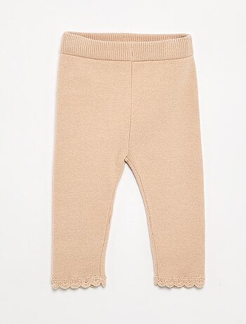 Completo felpa + leggings in maglia compatta - 2 pezzi
