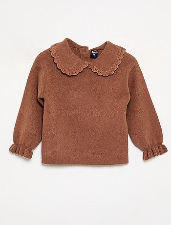 Completo felpa + leggings in maglia compatta - 2 pezzi