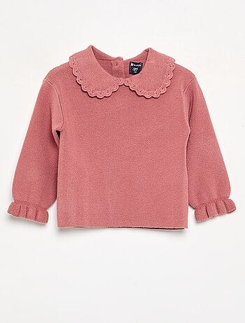 Completo felpa + leggings in maglia compatta - 2 pezzi