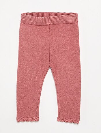 Completo felpa + leggings in maglia compatta - 2 pezzi