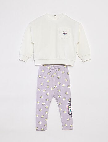Completo felpa + leggings 'La casa delle bambole di Gabby' - 2 pezzi