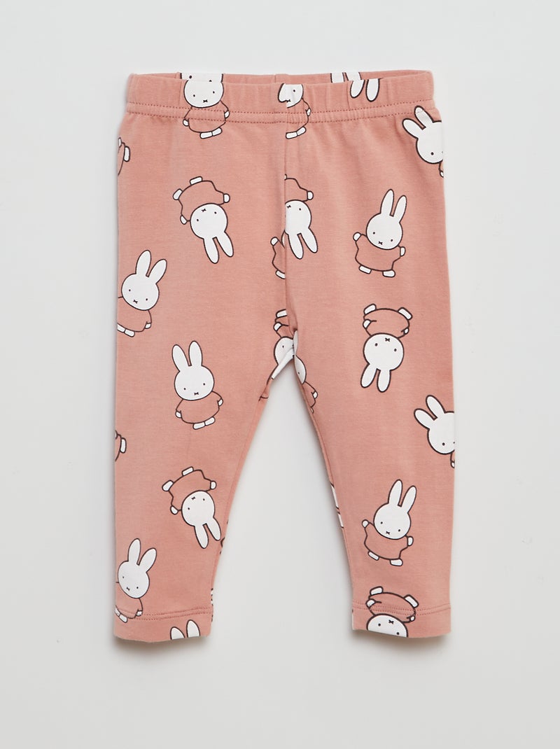 Completo felpa + leggings 'Miffy' - 2 pezzi ROSA - Kiabi