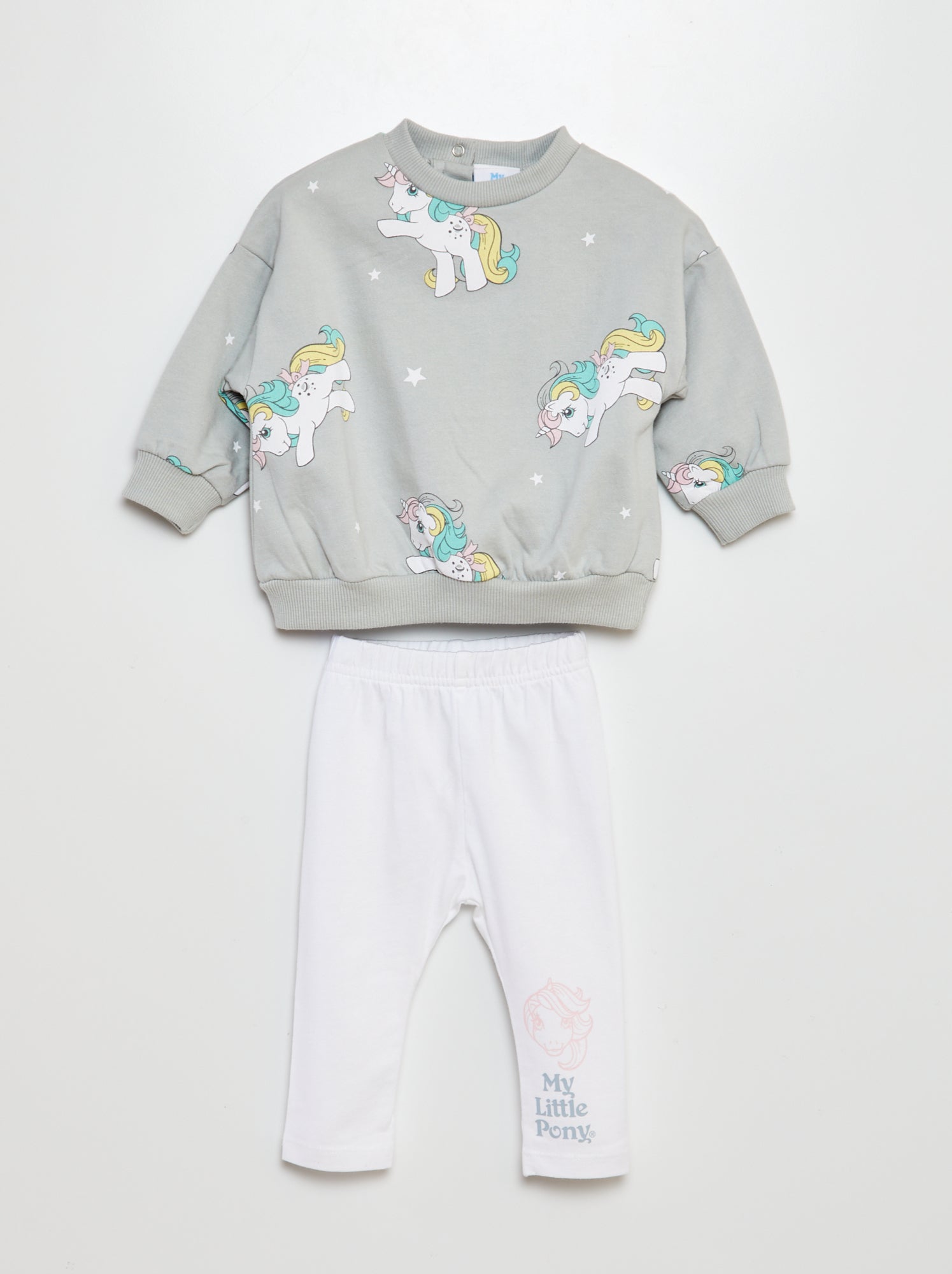 My Little Pony Sunny Pipp Zipp Toddler Girls Fleece Sweatshirt Legging Set Pink 4T
