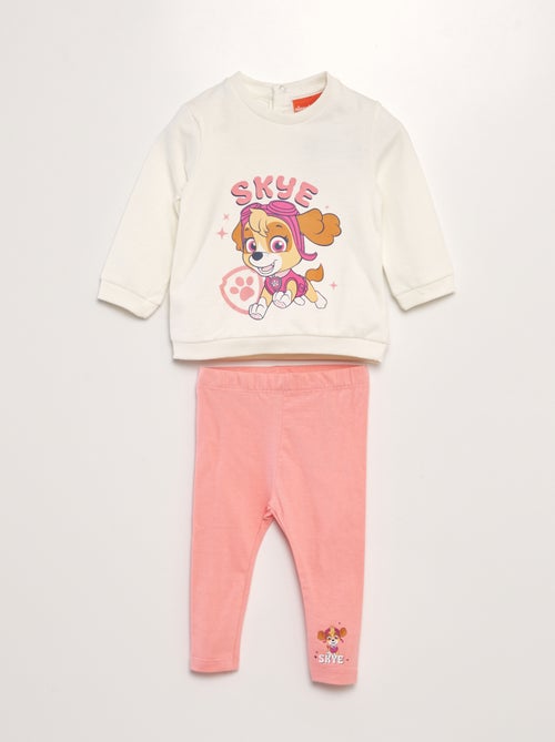 Completo felpa + leggings 'Paw Patrol' - 2 pezzi - Kiabi