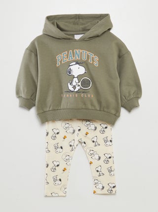 Completo felpa + leggings 'Snoopy' - 2 pezzi