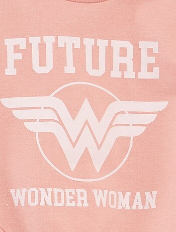 Completo felpa + leggings Wonder Woman - 2 pezzi