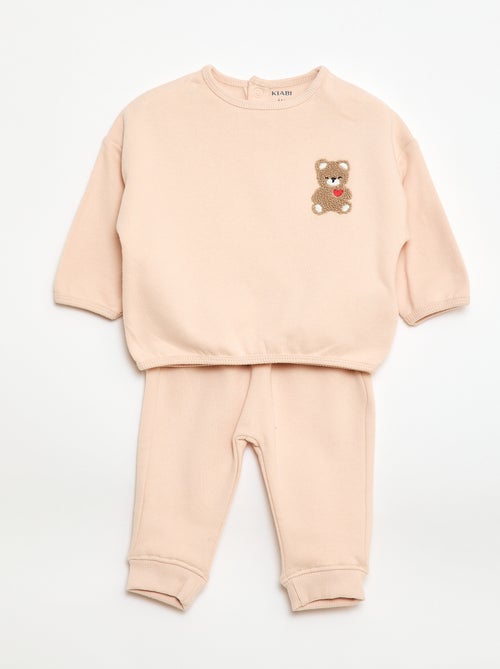 Completo felpa + pantalone da jogging fantasia - Kiabi