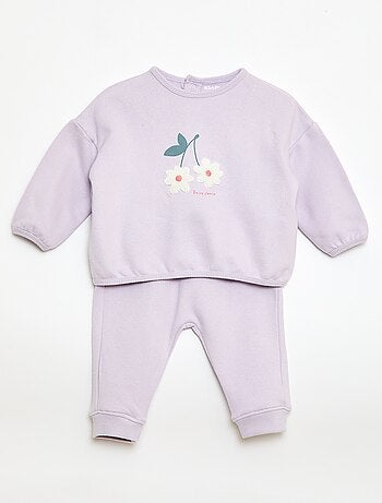 Completo felpa + pantaloni da jogging fantasia