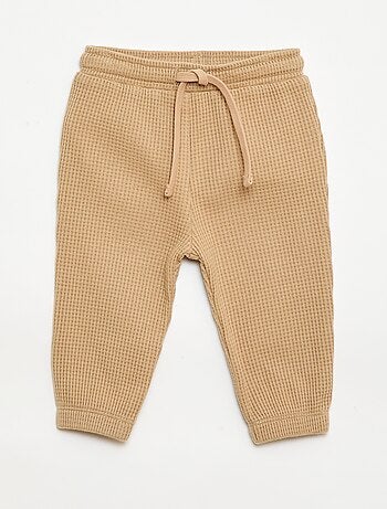 Completo felpa + pantaloni a nido d'ape - 2 pezzi