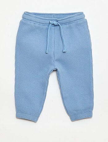 Completo felpa + pantaloni a nido d'ape - 2 pezzi