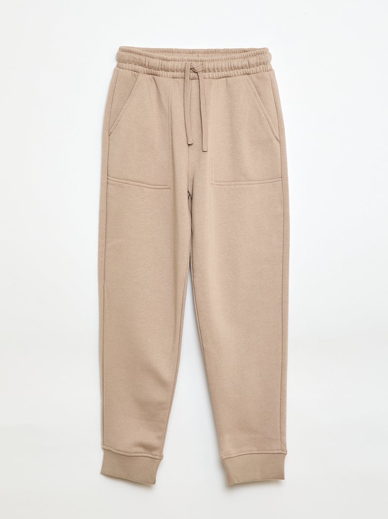 Completo felpa + pantaloni da jogging - 2 pezzi Beige - Kiabi
