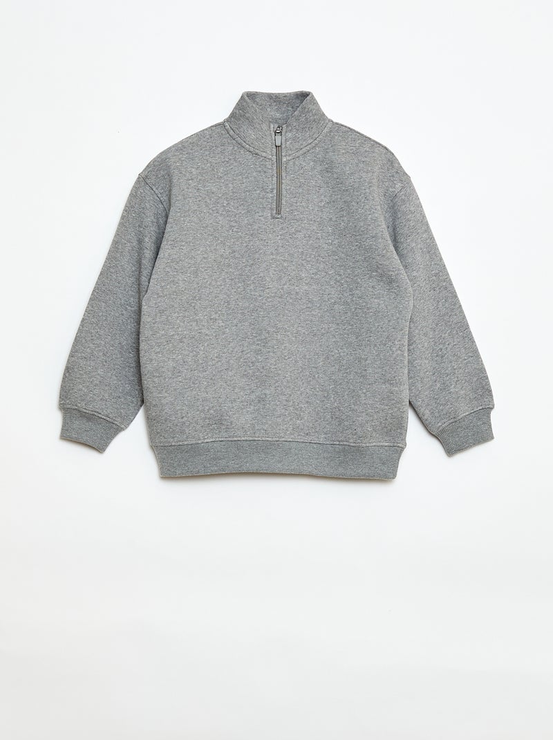 Completo felpa + pantaloni da jogging - 2 pezzi Grigio - Kiabi