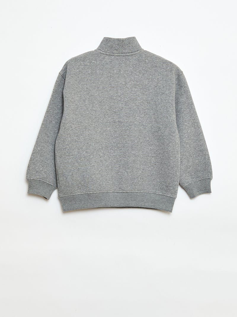 Completo felpa + pantaloni da jogging - 2 pezzi Grigio - Kiabi