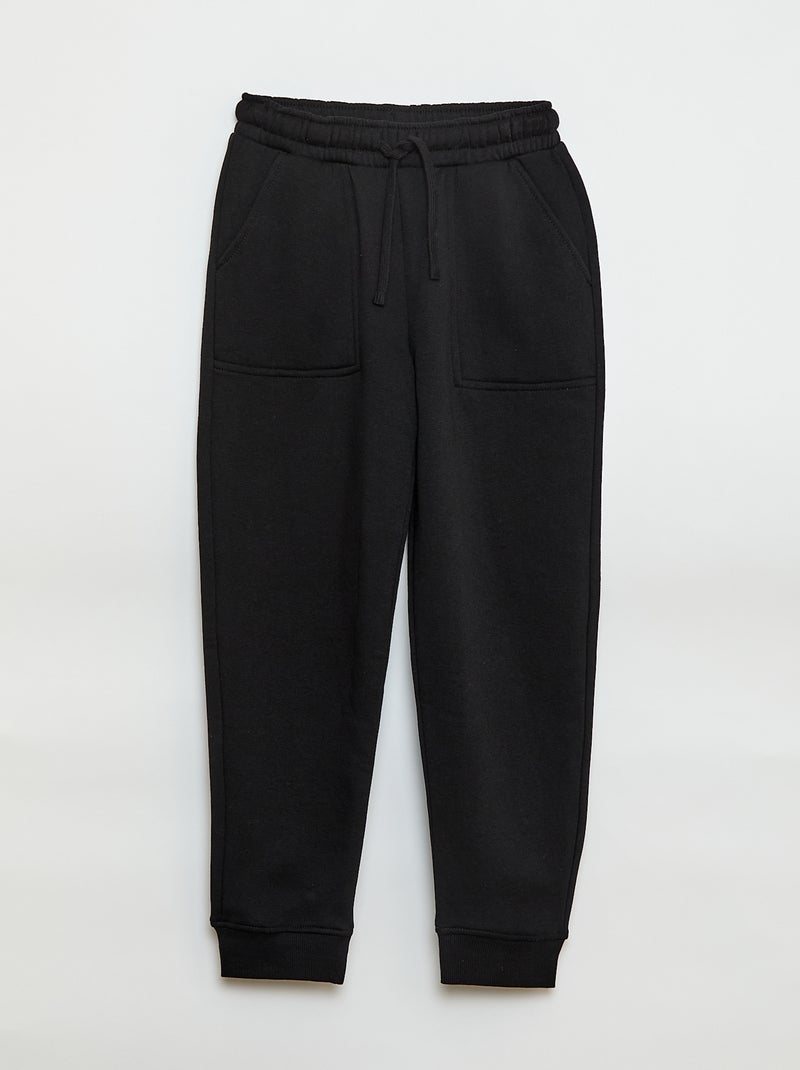 Completo felpa + pantaloni da jogging - 2 pezzi Nero - Kiabi