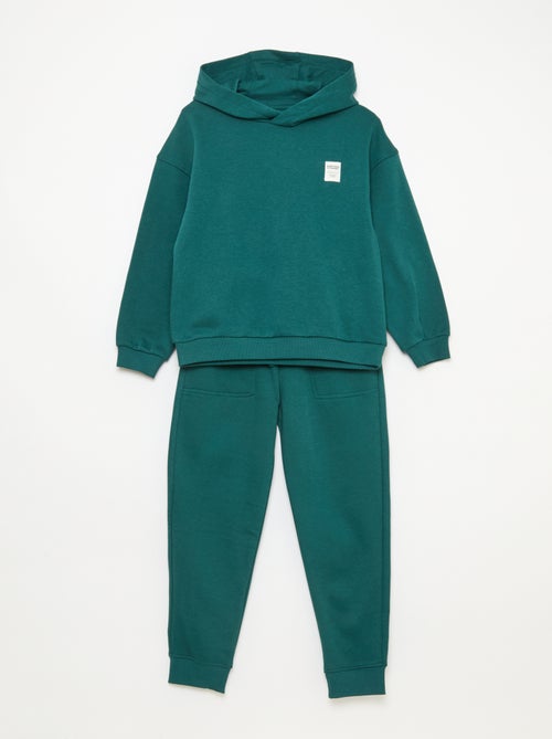 Completo felpa + pantaloni da jogging - 2 pezzi - Kiabi