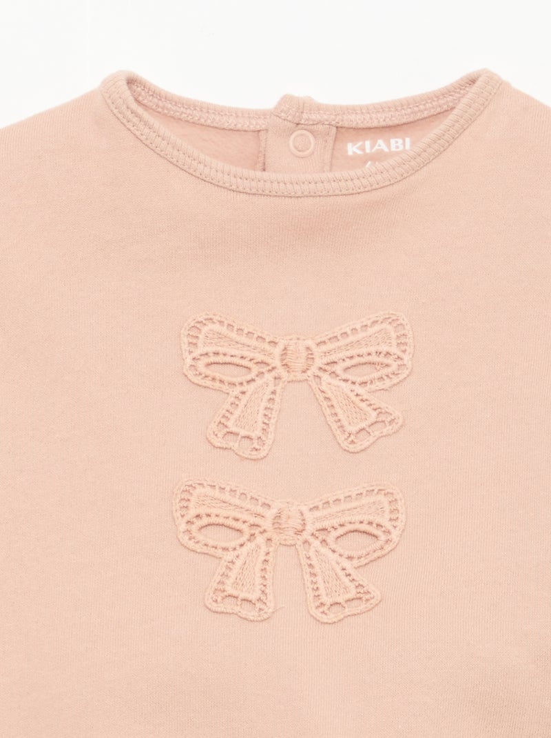 Completo felpa + pantaloni da jogging fantasia Rosa - Kiabi