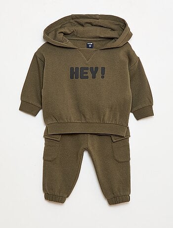 Completo felpa + pantaloni da jogging