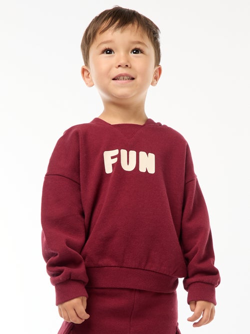 Completo felpa + pantaloni da jogging - Kiabi