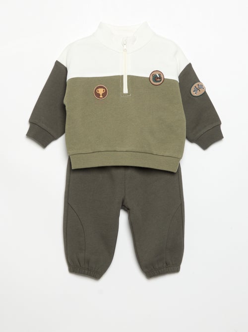 Completo felpa + pantaloni da jogging - Kiabi