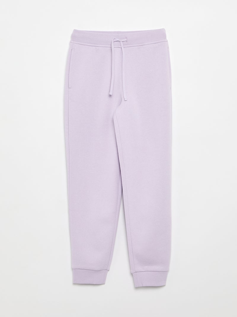 Completo felpa + pantaloni da jogging Viola - Kiabi