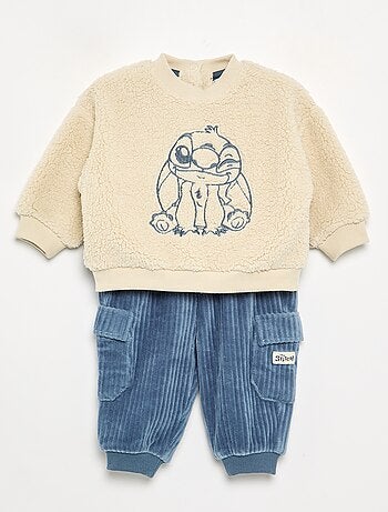 Completo felpa + pantaloni 'Disney' multitasche - 2 pezzi