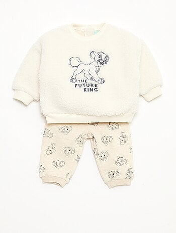 Completo felpa + pantaloni 'Disney' 'Winnie' in cotone